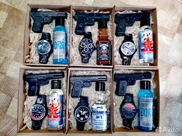 Мыло ручной работы для мужчин на 23 февраля