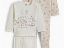 Пижама для девочки C&A 92, комплект новый
