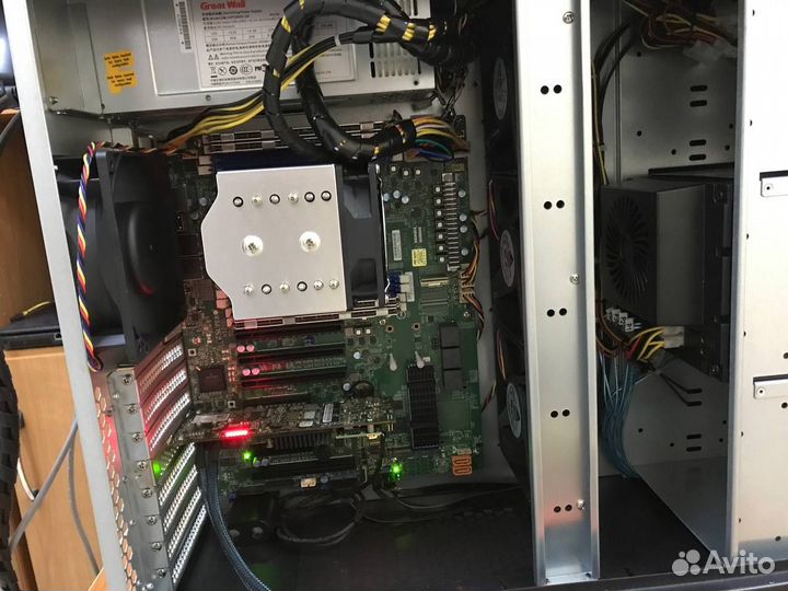 Сервер supermicro epyc 7402 256gb