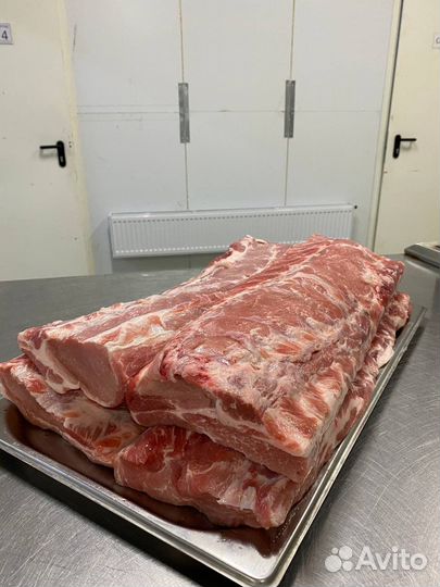 Свиная мякоть. Мясо без кости. Свежее мясо