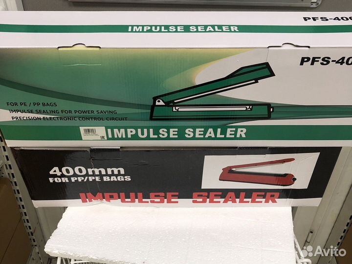 Запайщик пакетов pfs-400 40 см