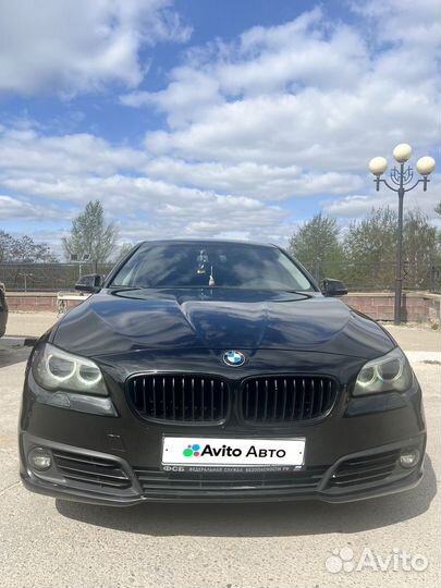 BMW 5 серия 2.0 AT, 2014, 216 000 км