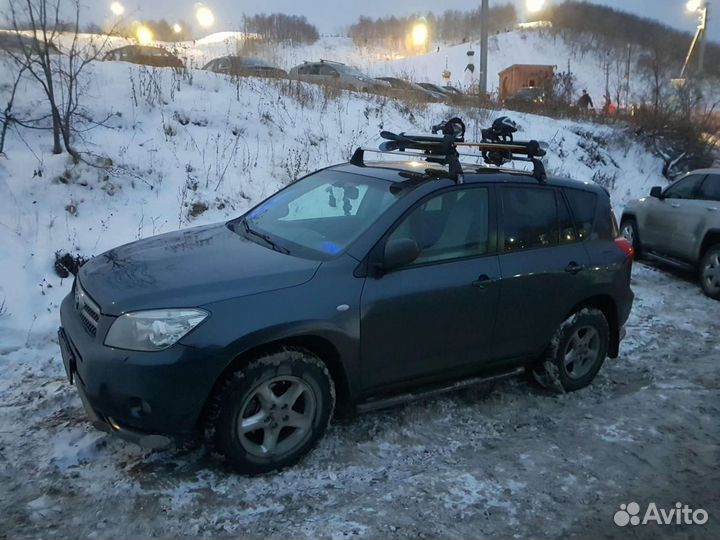 Рейлинги на rav4 и крепление для лыж