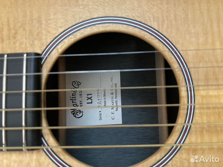 Акустическая гитара Martin LX 1