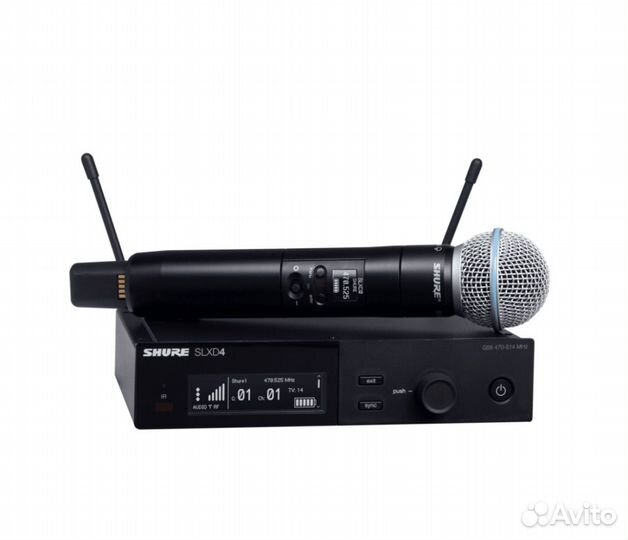 Радиосистема Shure slxd4 Betta 58