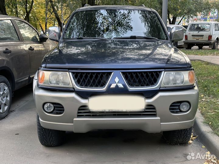 Машинокомплект Mitsubishi Pajero Sport I Рест