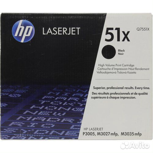 Картридж HP Laserjet 51X (Q7551X)