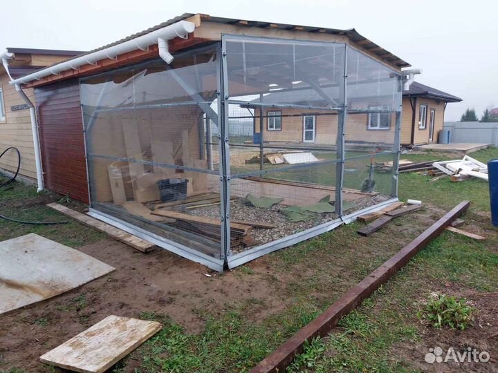 Мягкие окна для балконов, лоджий, веранд