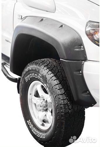 Расширители колёс арок УАЗ Патриот на оба бампера