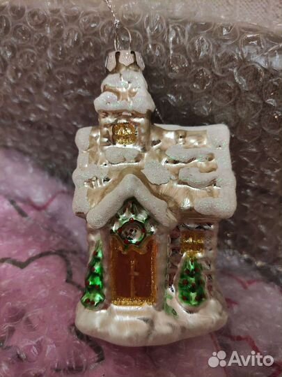 Ёлочные игрушки Домик