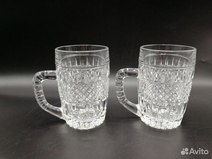 Кружка пивная 350 мл. Богемия хрусталь Чехия