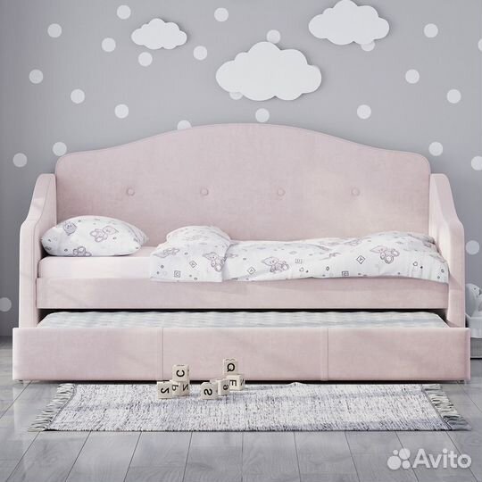 Детская кровать мягкая