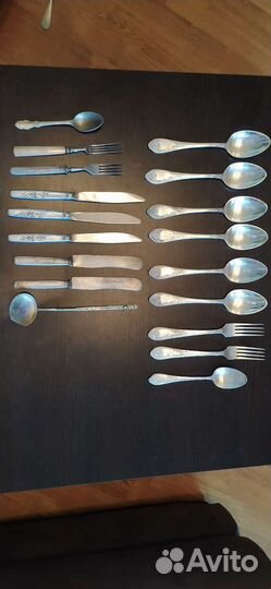 Столовые приборы СССР мельхиор