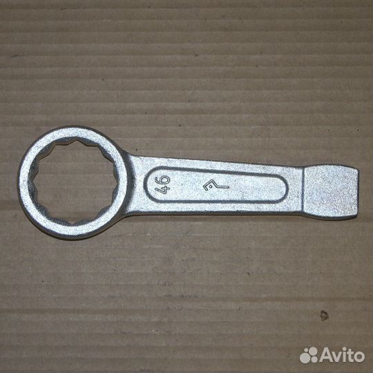 Ключ кольцевой 46 гаечный ударный (кзсми)