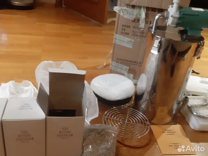 Фильтр внешний нержавейка комп. ADA для аквариума