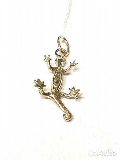 Подвеска с синтетическим камнем Золото