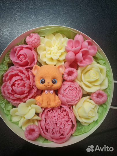 Съедобные букеты из мягкого шоколада