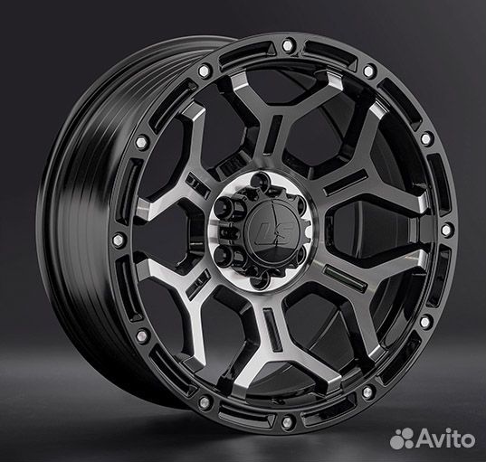 LS wheels FlowForming RC68 : 9x20 6*139,7 Et:30 Dia:100,1 bkf