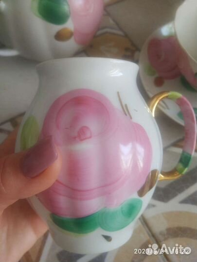 Сервиз чайный Дулево Агашки Розы