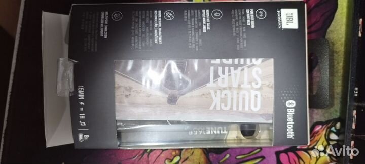 Беспроводные наушники jbl tune 165bt