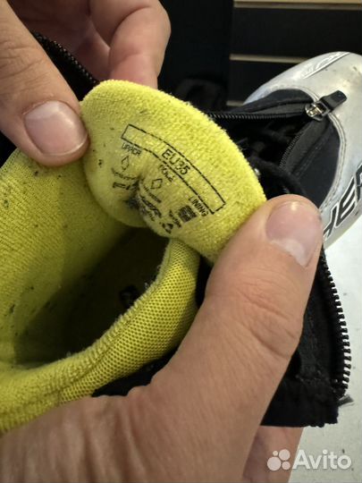 Комплект fisher: лыжи, лыжные ботинки р.35, палки