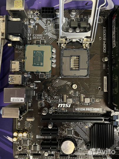 Комплект H310M-PRO i3 8100 8GB