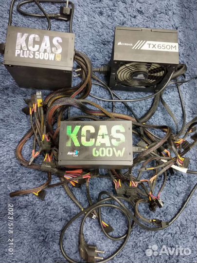 Блоки питания для пк. kcas 600W, kcas 500W, TX650M