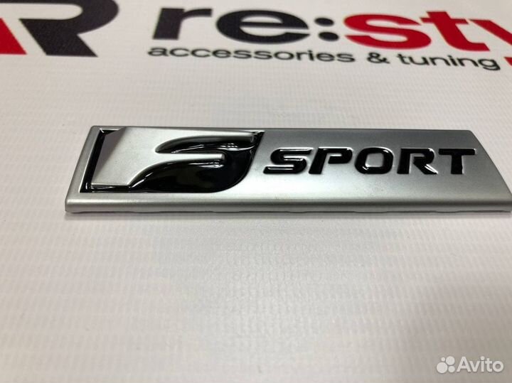 Эмблема Lexus F-Sport Длинная H149