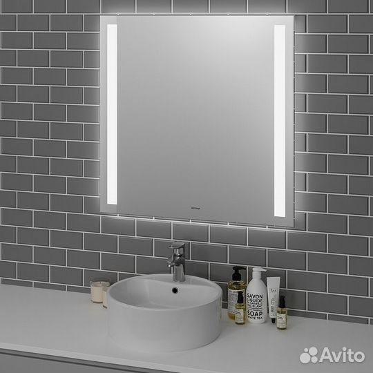 Зеркало Grossman Norma 100 1010080 с подсветкой с