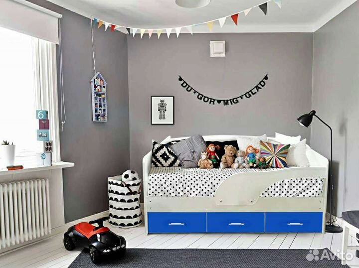 Новая детская кровать с матрасом 160х80