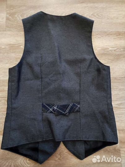 Школьная форма для мальчика 128 серая