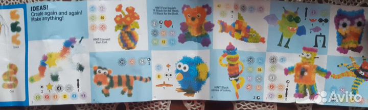 Конструктор липучий Bunchems