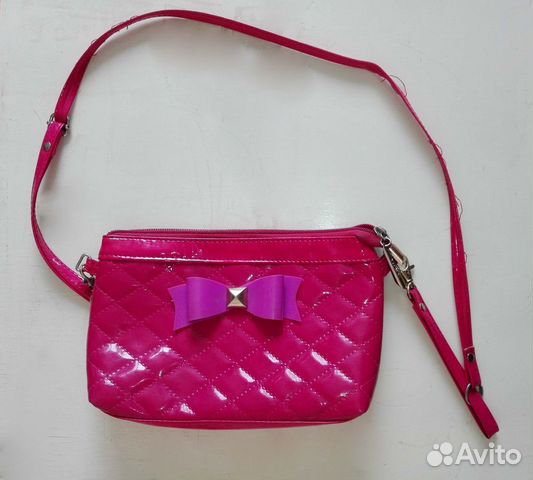 Детская темно - розовая сумка - vitacci