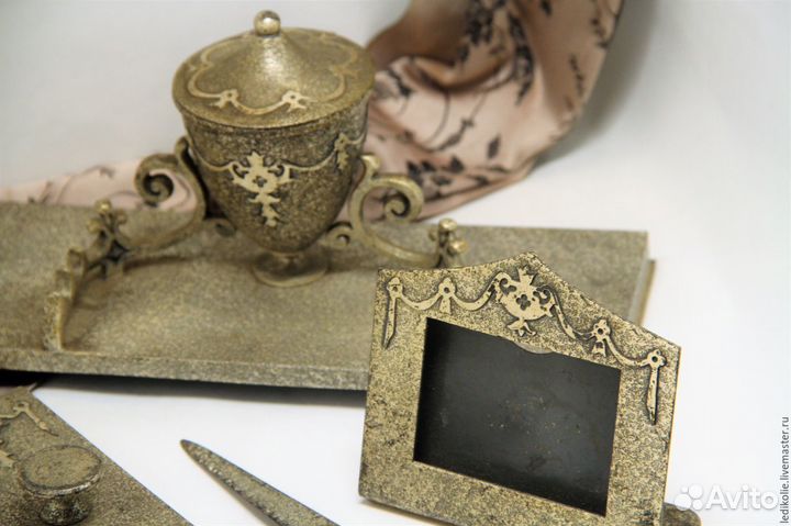 Винтаж: Старинный набор для письма 