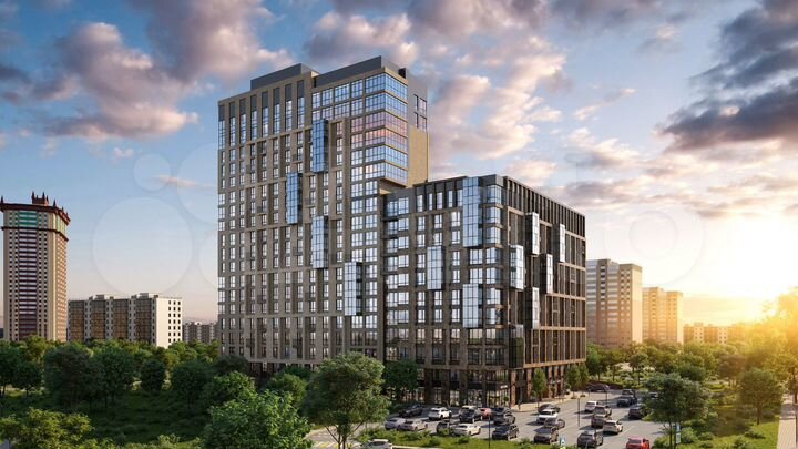 2-к. квартира, 79,2 м², 6/19 эт.