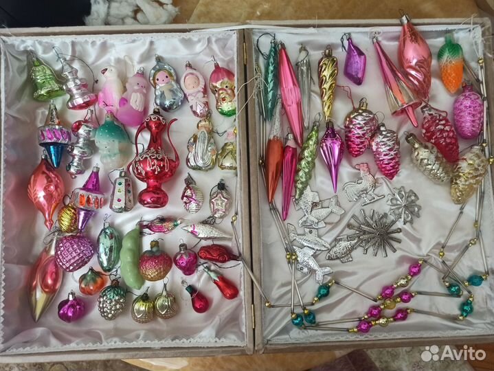 Елочные игрушки СССР каталог винтаж ретро стекло