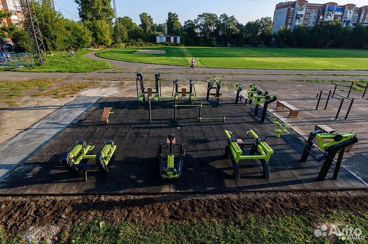 Уличные тренажеры нового поколения