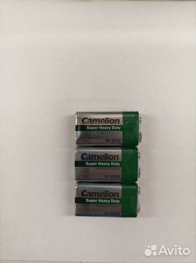 Батарейки Camelion 9V 6F22(Крона)