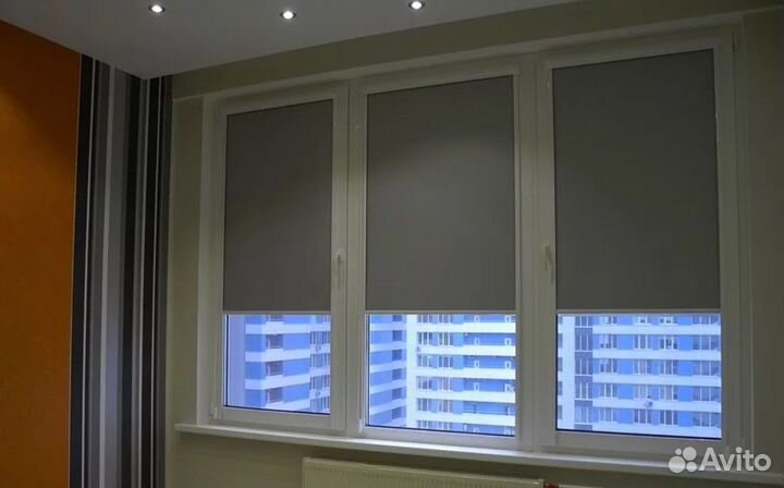 Рулонные шторы блэкаут под заказ