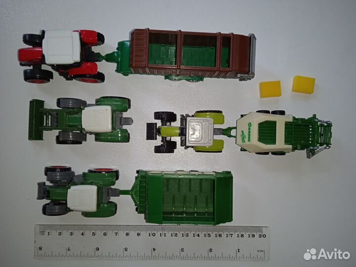 Тракторы siko масштаб 1:64