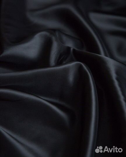 Подкладочная ткань поливискоза черная