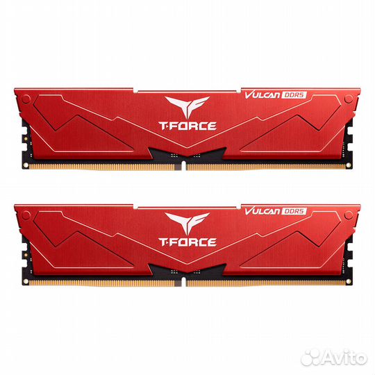 Модуль памяти TeamGroup T-Force Vulcan 64GB (2x32GB) flrd564G6000HC38ADC01