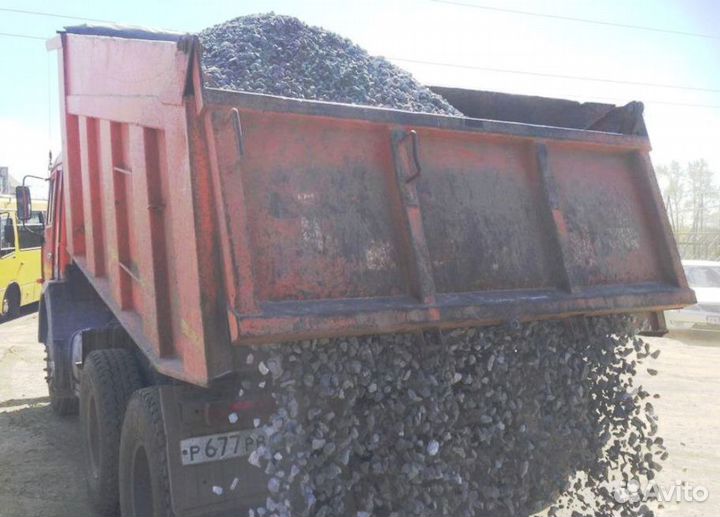 Щебень гранитный