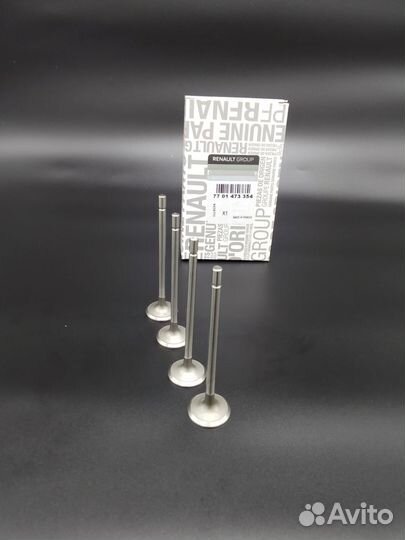 Клапан двигателя Renault 7701473354 выпускной 16кл