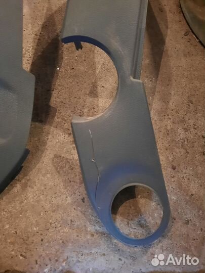 Накладки перед. левого сидения Skoda Octavia Tour