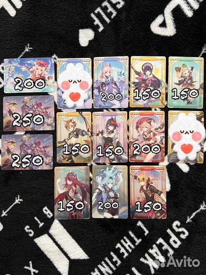 Коллекционные карты геншин импакт (genshin impact)