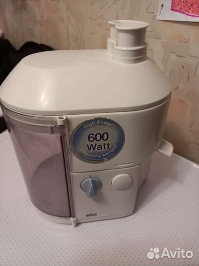 Соковыжималка электрическая braun