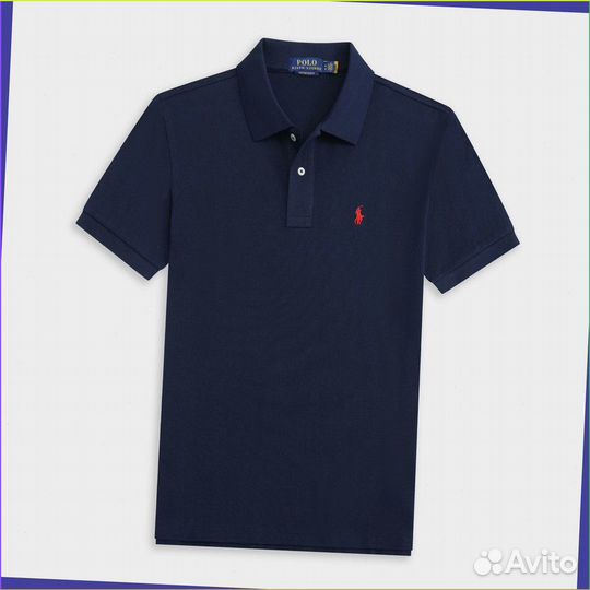 Поло футболка Polo Ralph Lauren (Premium качество)