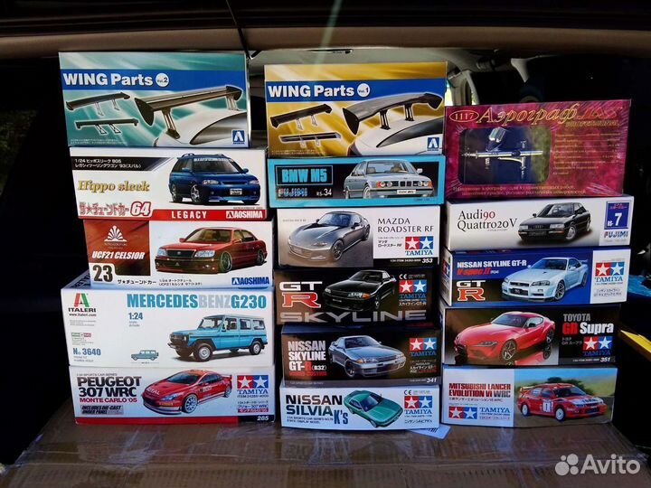 Сборные модели 1/24 1/25