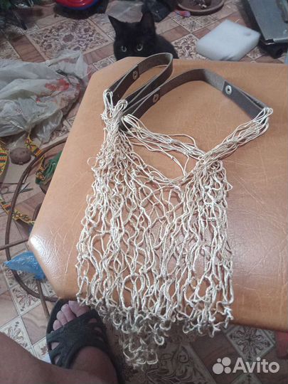 Сумка авоськи СССР 2плетеные и металлическая